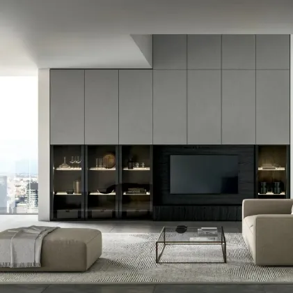  Parete Attrezzata Living Kali 01 di Arredo3