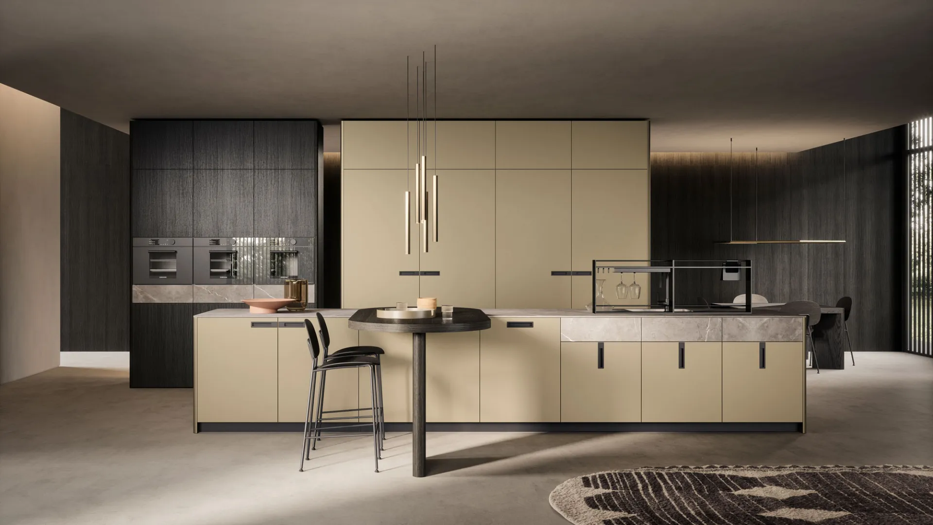Una cucina moderna e funzionale