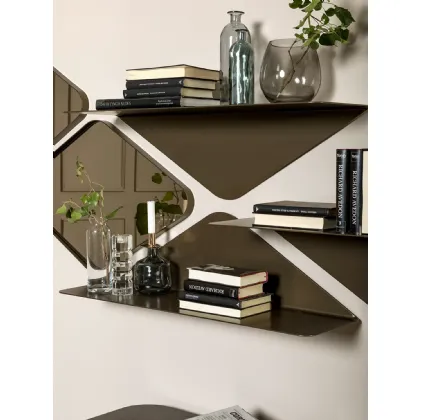 Mensola Matrix shelf in metallo di Tonin Casa