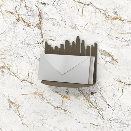 Mensola magnetica Skyline di Pintdecor