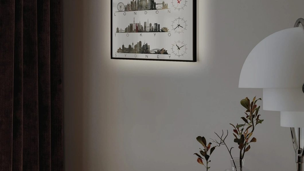 Orologio Luminoso 01 di Pintdecor
