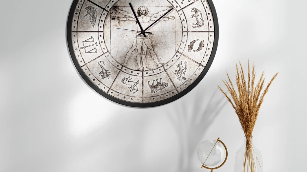 Orologio tondo 01 di Pintdecor