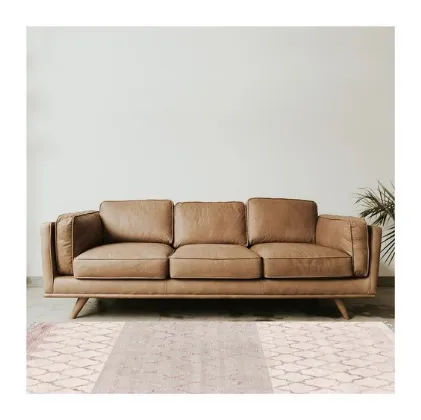 Tappeto con trame geometriche ispirate alla natura Palladium Semeli Rose di Sirecom
