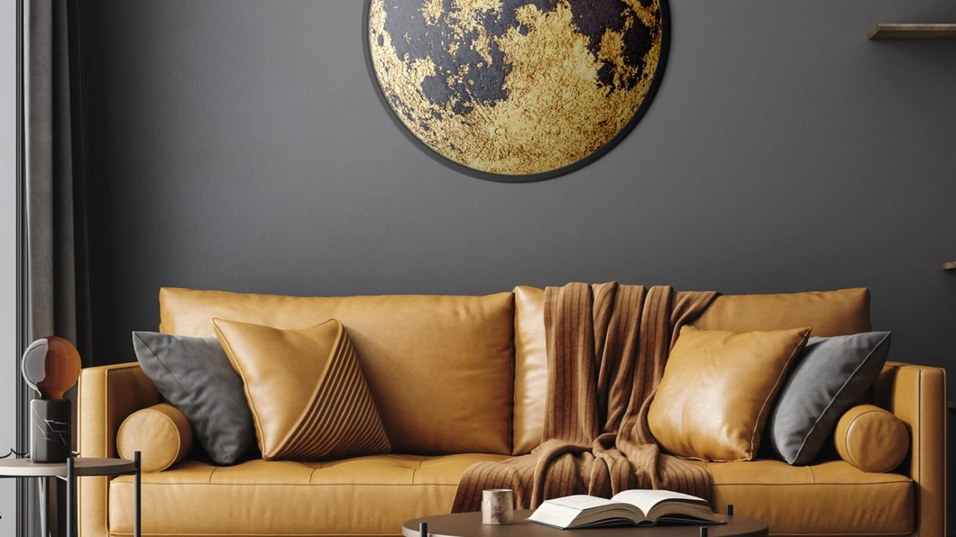 Quadro tondo 04 di Pintdecor