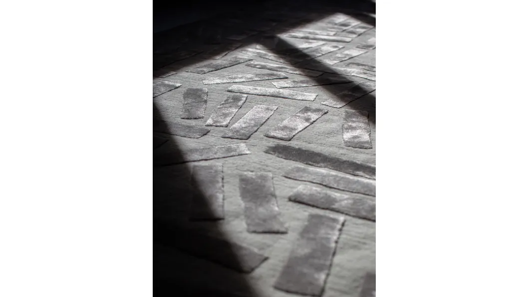 Tappeto che ricorda la graniglia tipica degli appartamenti borghesi Terrazzo Dust di Sirecom