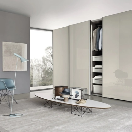 Armadio Ala Vetro Juta di Sangiacomo