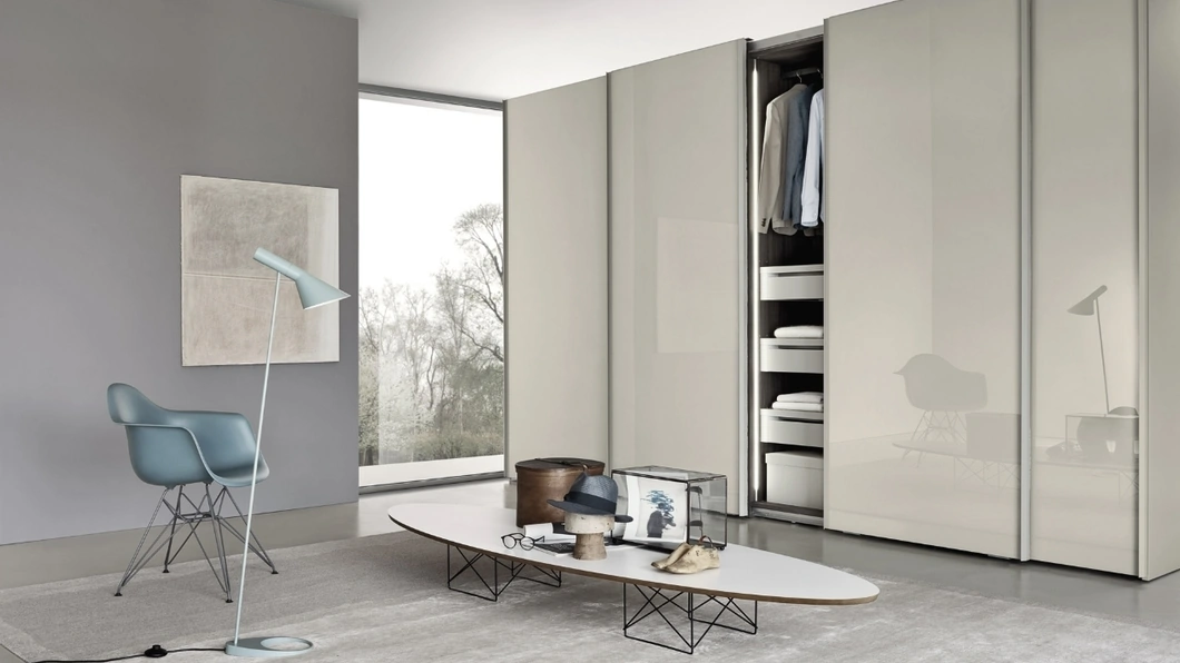 Armadio Ala Vetro Juta di Sangiacomo