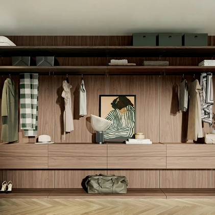 Cabina Armadio Rack System di Dielle Modus