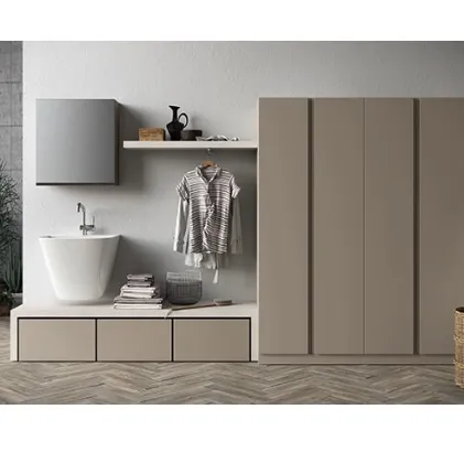 Mobile da Lavanderia in laccato opaco Idrobox 05 di Birex