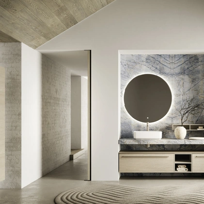 Mobile da Bagno sospeso Sky Liscio 34 di Arbi