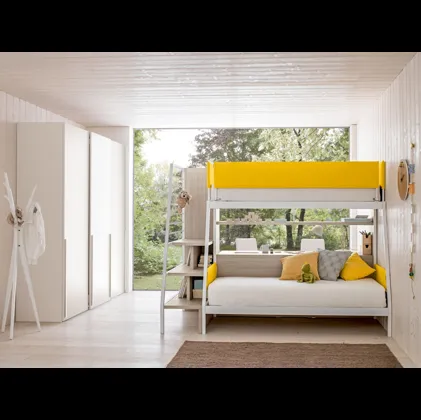 Camera per bambini con letto a castello Room 155 di Zg Mobili