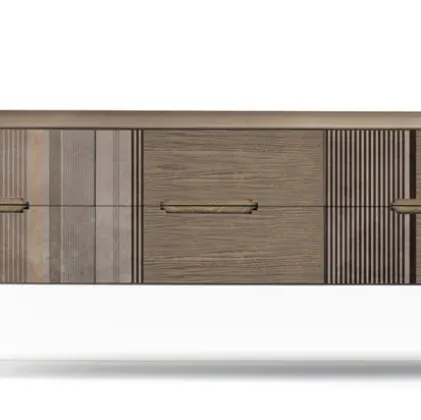 Comò Icon's 102 New Decò V02 in legno con stampa decorativa di Devina Nais