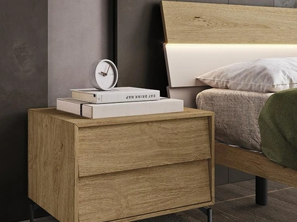 Comodino in legno Vela di Mobilgam