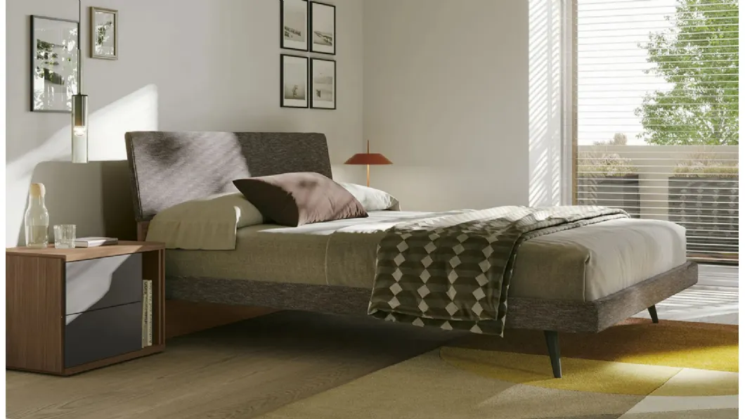 Letto moderno Flap di Dielle Modus