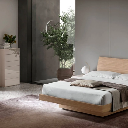 Letto con testiera Vela di Maronese