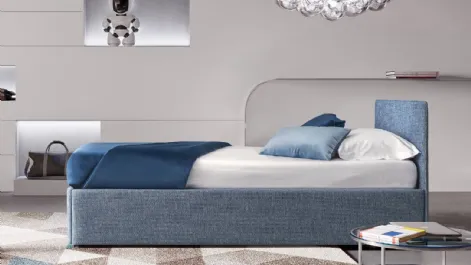 Letto Gelsomino in tessuto con letto estraibile di Le Comfort