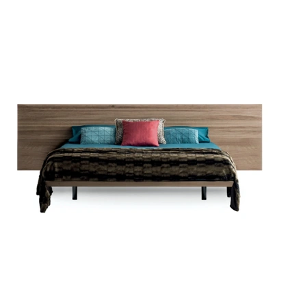 Letto Zen con testiera effetto sospesa di Devina Nais