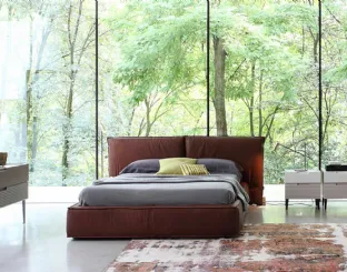 Letto imbottito Zero16 di Devina Nais