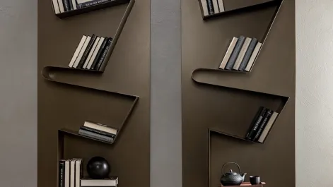 Libreria di design in metallo Nota Tonin Casa