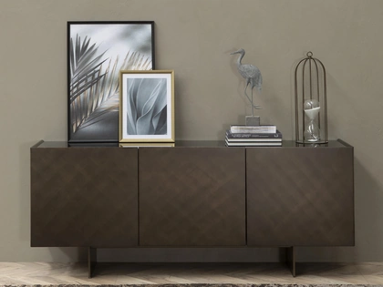 Madia Coated in laccato bronzo spazzolato di Tonin Casa