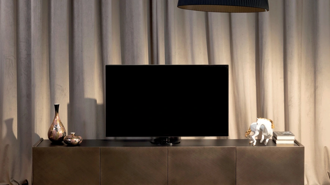 Madia Coated in laccato bronzo spazzolato di Tonin Casa