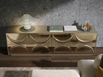 Madia con ante a specchio Selene di Tonin Casa