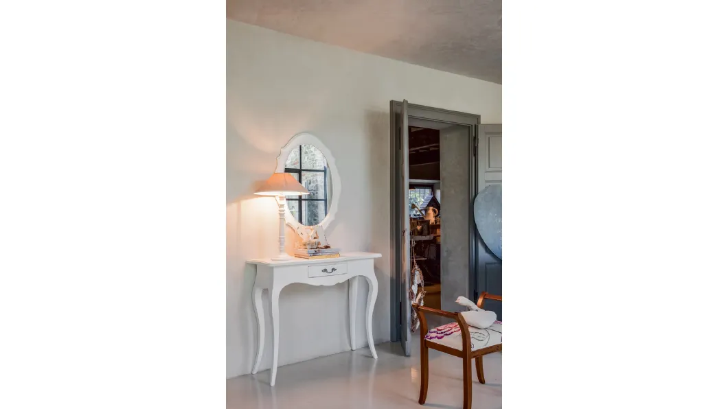 Mobile Ingresso Consolle Crile in legno laccato di Tonin Casa