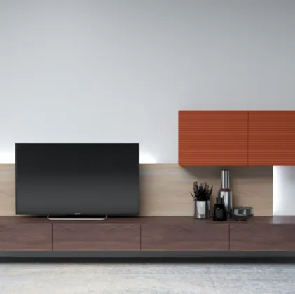 Mobile sospeso Living Zero 16 L29 in legno massello di Devina Nais