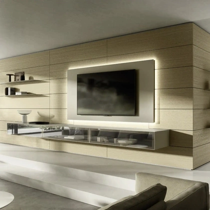 Parete Attrezzata Domino Boiserie 08 di Sangiacomo