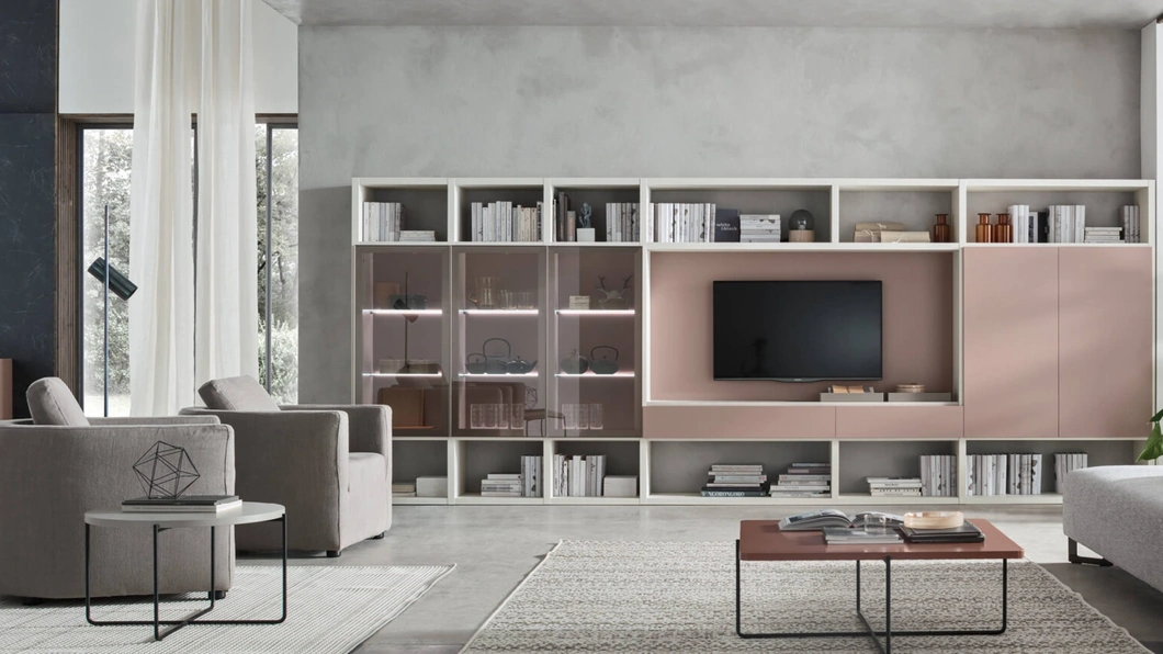 Parete Attrezzata Sistema Spalla Comp SA2202 di Maronese