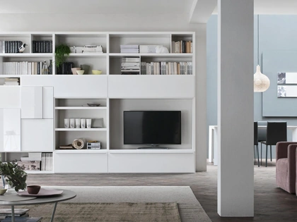 Parete Attrezzata Sistema Spalla Comp SA2214 di Maronese