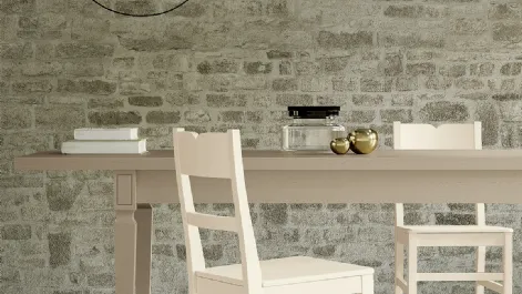 Sedia Flora in legno laccato di Arredo3