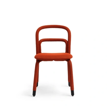 Sedia imbottita Pippi di Midj