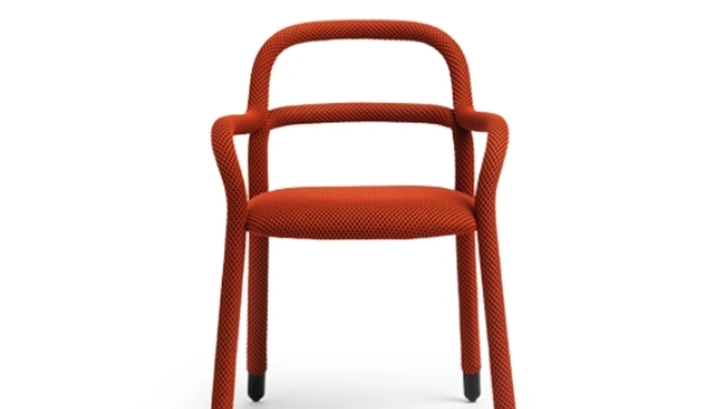 Sedia imbottita Pippi di Midj