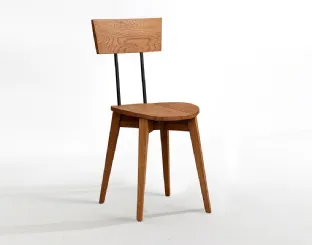 Sedia di design in legno e metallo SD240 di Devina Nais