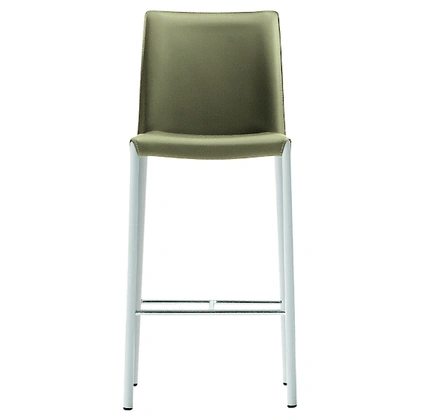 Sgabello in cuoio Nuvola di Midj