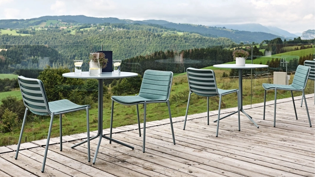 Sedia Trampoliere in metallo di Midj