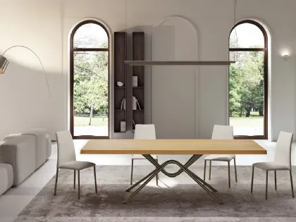 Tavolo in legno rettangolare Air di Ingenia
