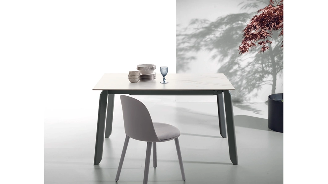 Tavolo allungabile in gres porcellanato Efesto di Target Point