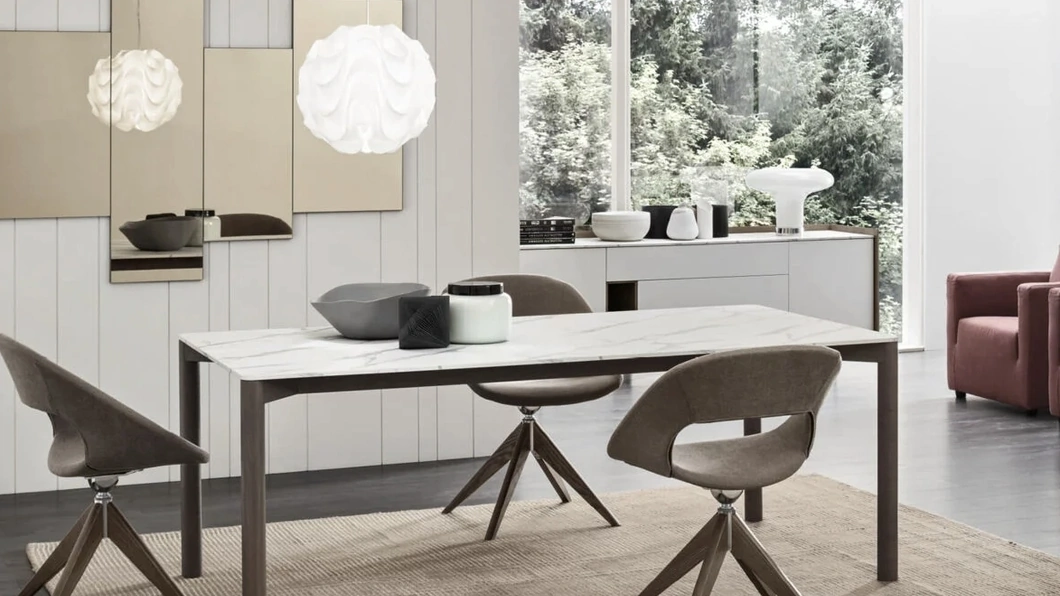 Tavolo in gres Radius di Maronese