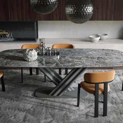 Tavolo Sipario in ceramica di Tonin Casa