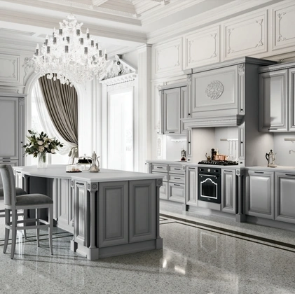 Cucina Classica con isola Ginevra 05 di Ar-Tre