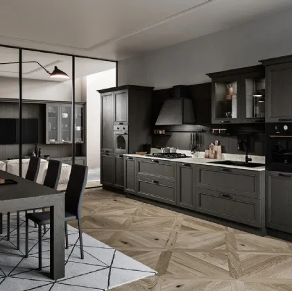 Cucina Classica lineare Opera 02 di Arredo3