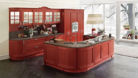 Cucina Classica con isola in legno Signoressa di Ar-Tre