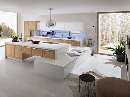 Cucina Classica con penisola Vanessa 01 di Ar-Tre