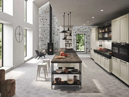 Cucina Moderna con isola Cloe 04 di Ar-Tre