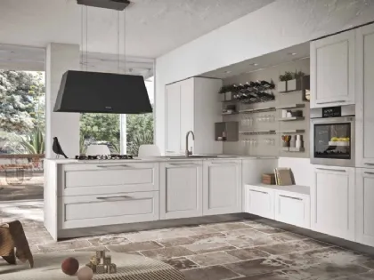 Cucina Moderna con penisola Cloe 01 di Ar-Tre