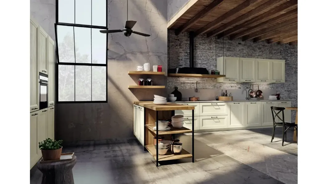 Cucina Moderna con penisola Charme di Fratelli Mirandola