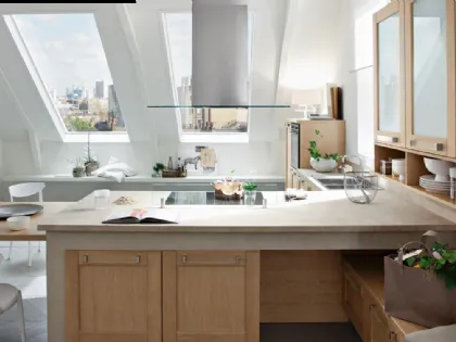 Cucina Moderna angolare in rovere Vanessa di Ar-Tre
