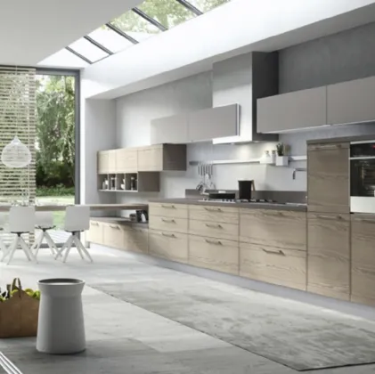 Cucina Moderna con penisola Zoe 01 di Ar-Tre